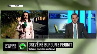 Top Channel/ Grevë në burgun e Peqinit/ Të dënuarit kërkojnë më shumë takime