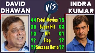 Director David Dhawan Vs Indra Kumar All Movies Box Office, Hit and Flop, Success Ratio, Comparison.