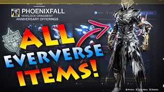 All 30th Anniversary Eververse Items Destiny 2 Beyond Light