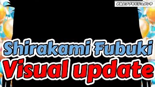 ビジュアルメンテにより更に可愛くなった白上フブキ【ホロライブ切り抜き/白上フブキ】