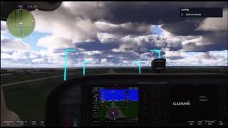 Cessna 172 Centerline and Perfectly on Touchdown Zone Landing