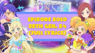 Aikatsu Stars! episode Solo full