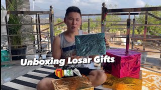 Unboxing Losar gifts 🎁/Vlog 152#Tibetanvlogger#Tibetanyoutuber#India#France#USA#Canada