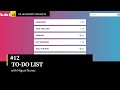 #12 of 25 Beginner Projects -  HTML, CSS, & JavaScript - To-do List ( Responsive Design )