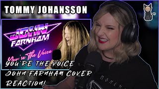 TOMMY JOHANSSON - You're The Voice (John Farnham Cover) | REACTION