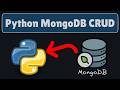 Python MongoDB CRUD Tutorial for Beginners | Learn Database Operations Step by Step