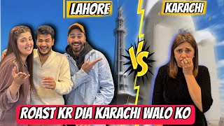 Kanwel Zulqernain aye humri trf phli dafa | Roast kr dia | Karachi Vs Lahore | Pralog Episode 187