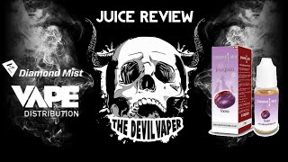 Diamond Mist - Toonz E-Liquid Review - The Devil Vaper