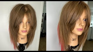 Easy & Simple Butterfly Haircut Tutorial | Bangs & Layered Cutting Techniques