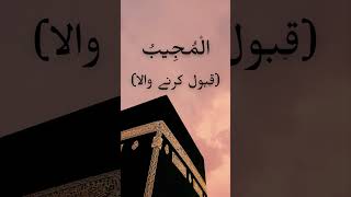 Asma ul Hussna ✨❤️ #allahﷻ #allahuakbar #islamicinspiration #quran #faith