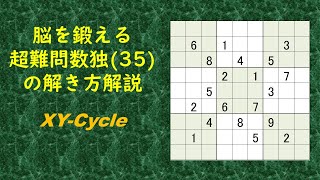 How to Solve Hard Sudoku #35