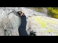 green wall 5.7 4k pov first person beta trad climbing seneca rocks wv