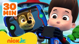 Ryder Calls PAW Patrol Pups to the Lookout Tower! w/ Chase & Skye | 30 Minute Compilation | Nick Jr.