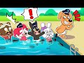 Sheriff Labrador At The Swimming Pool  - Happy Story | Sheriff Labrador Police Animation