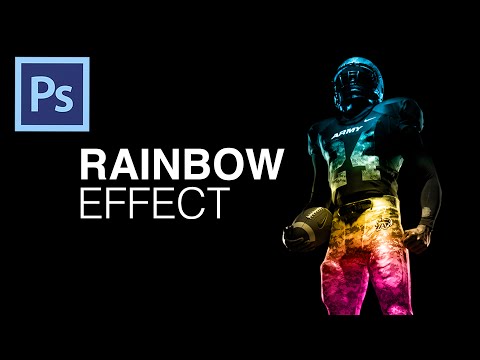 Create An Easy Rainbow Effect In Photoshop Create An Easy Rainbow Effect In Photoshop