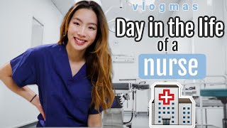 Day in the life of a nurse (during COVID) | Vlogmas day 2
