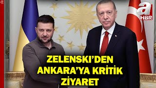 Ukrayna Lideri Zelenski Ankara'da! Başkan Erdoğan İle Görüşecek! | A Haber