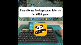 Panda Mouse Pro keymapper tutorials for MOBA games