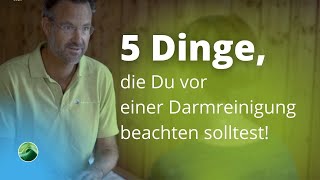 5 Dinge, die du vor einer Darmreinigung wissen musst! | Kurzes Video