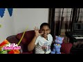 பேசும் பொம்மை talking tom big size toy unboxing tanisha skills