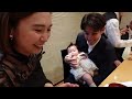 【生後100日】両家でお宮参りとお食い初めに行ってきました！家族の日常vlog｜明治神宮・明治記念館