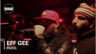 Eff Gee Boiler Room Paris Live Performance