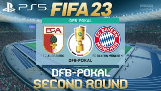 FIFA 23 Augsburg vs Bayern Munich | DFB POKAL 2022/23 | PS5 Full Match