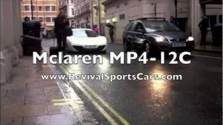 McLaren MP4-12C White London UK