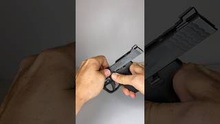 Locking the slide on a Smith and Wesson Shield Plus