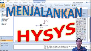 #01. Tutorial Aspen Hysys  - Menjalankan Hysys