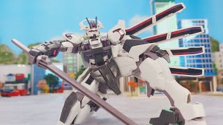 Stop Motion Build Hg 1/144 Gundam Schwarzette ガンダムシュバルゼッテ