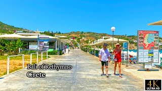 Here is What's Good About Bali of Rethymno in Crete - 4K Walking Tour | City Driver Tours