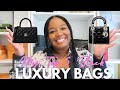 MY TOP 5 BLACK LUXURY HANDBAGS | BALENCIAGA, CHANEL, DIOR, LOUIS VUITTON & MORE | BRWNGIRLLUXE