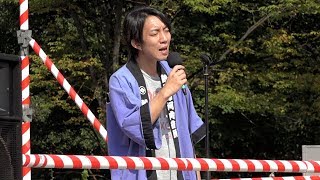 匠の街　松原 慎之介　府立中央図書館前  季秋おどり 2日目　19.10.27