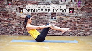 5 Yoga Asanas To Reduce Belly Fat