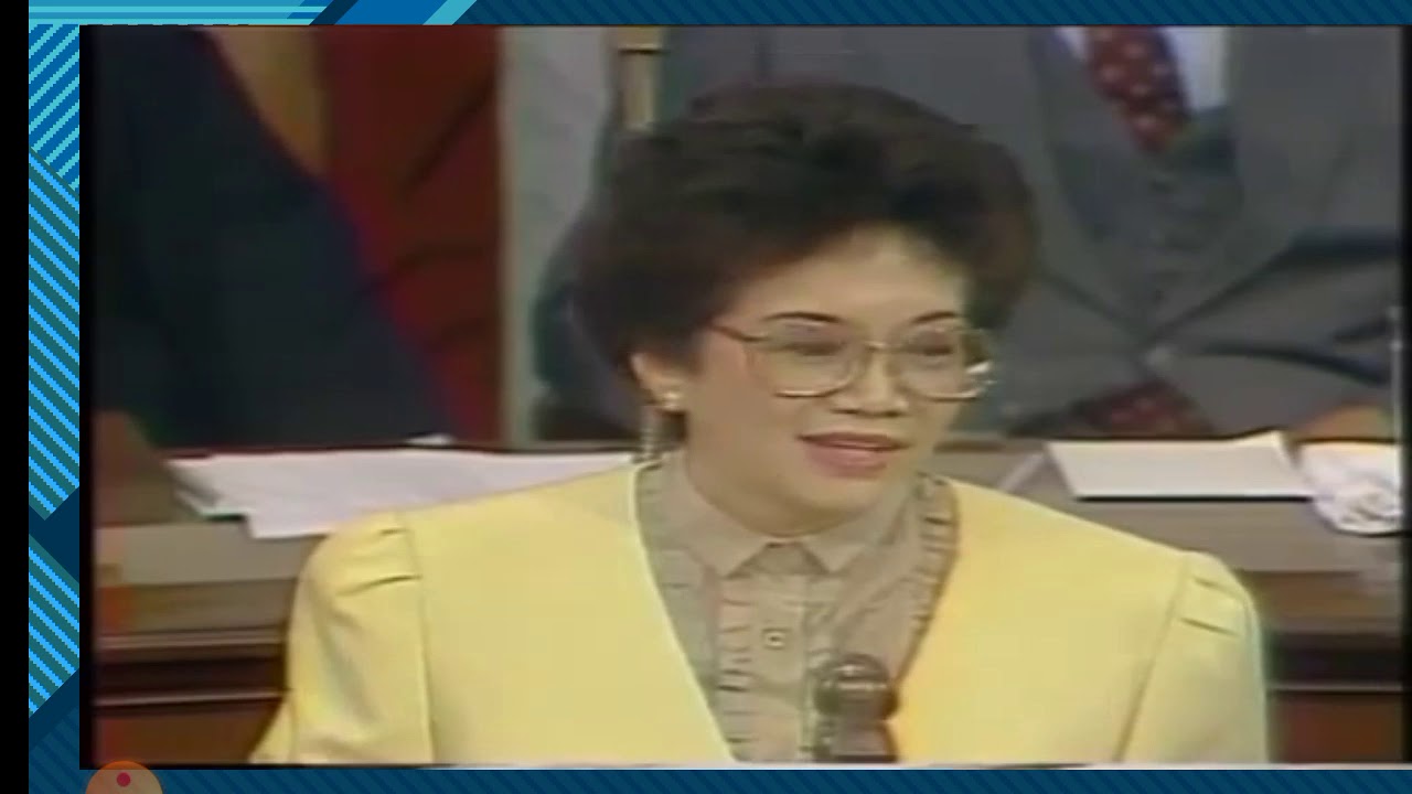 Revisiting Former President Corazon C. Aquino Speech Before The US ...