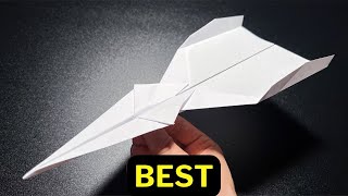 How to make a Paper Airplane - world’s Best Paper Plane rocket | Avião Aviones de Papel