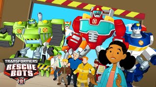 Transformers: Rescue Bots | Reaching The Base! | Cartoons for Kids | Transformers Junior