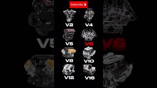 What V-Engine sounds the best ? #engine #mechanic #carsounds #cars #v2 #v4 #v5 #v6 #v8 #v10 #v12