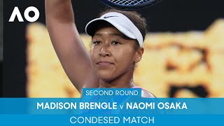 Madison Brengle v Naomi Osaka Condensed Match (2R) | Australian Open 2022