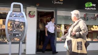 (VIDEO) 21-08-2014 Gewapende overval juwelier 't Goudhuisje in Arendshof Oosterhout.