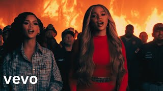 Rihanna \u0026 Beyoncé - California Wildfires, Carry Us Through, Lord [Official Gospel Tribute Video]