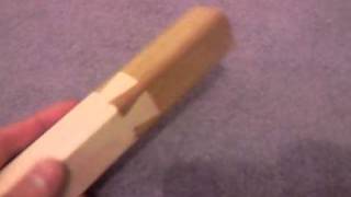 Amazing impossible 4 sided dovetail joint