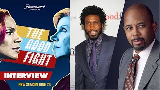 Nyambi Nyambi \u0026 Michael Boatman | The Good Fight Interview | Paramount+