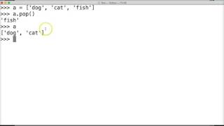 96 Pop List Method In Python YouTube