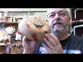 wood turning the reclaimed recycled oak burl u0026 resin bowl from start to finish