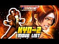 KYO-2 MOVE LIST - The King of Fighters 2002 Unlimited Match (KOF2002)