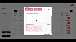 Class Scheduling System Demo