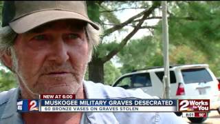 Muskogee Military Graves Desecrated