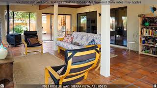 Priced at $279,000 - 2037 Roselie Way, Sierra Vista, AZ 85635